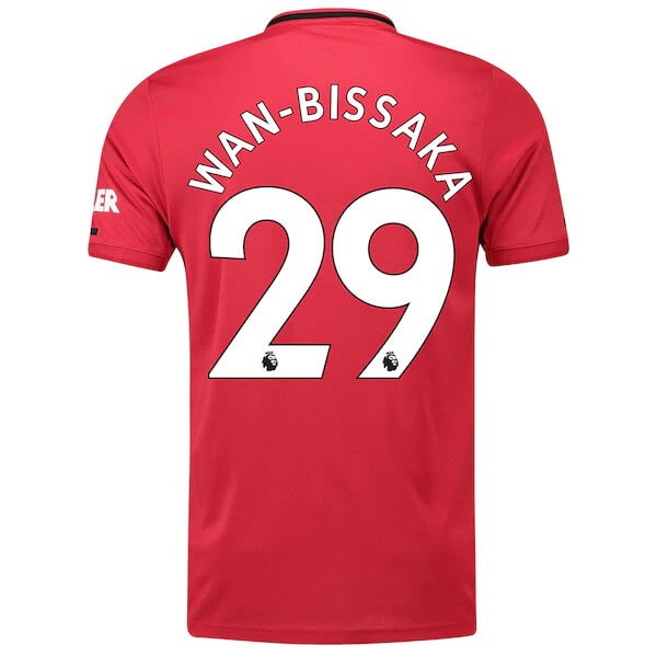 Camiseta Manchester United NO.29 Wan Bissaka 1ª 2019-2020 Rojo